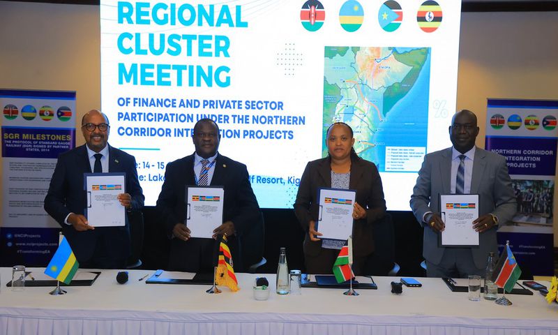 Regional ministers from Kenya, Rwanda, South Sudan, and Uganda  signed key agreements aimed at fast-tracking the implementation of the Northern Corridor Integration Projects (NCIPs).