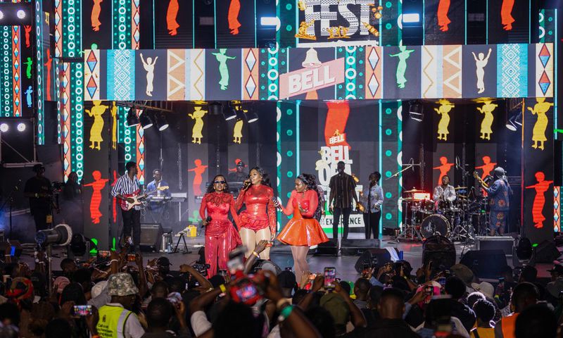 Blu 3 on stage at ObaFest last weekend