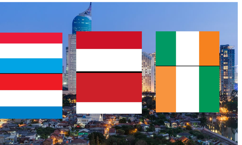 Countries with the same flags