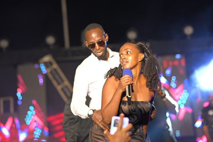 Gloria Bugie during her performance