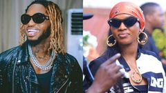 Diamond PLatnumz and Spice Diana