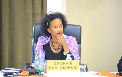 Minister of State for Labour, Employment, and Industrial Relations, Esther Anyakun Davinia