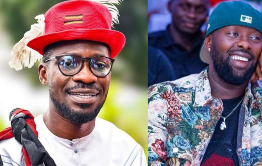Bobi Wine and Eddy Kenzo