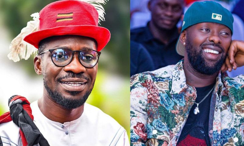 Bobi Wine and Eddy Kenzo