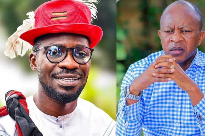 Bobi Wine and Frank Gashumba