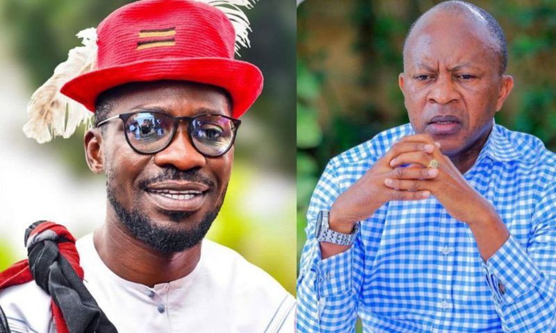Bobi Wine and Frank Gashumba