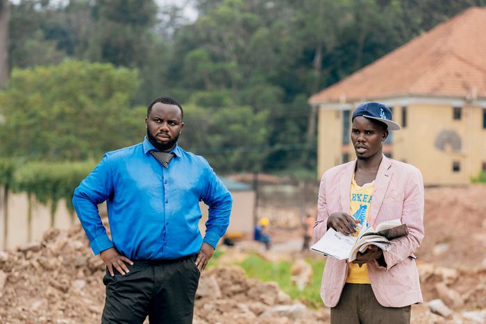 Sabinus (L) with Source Garland, also known as Soosi.