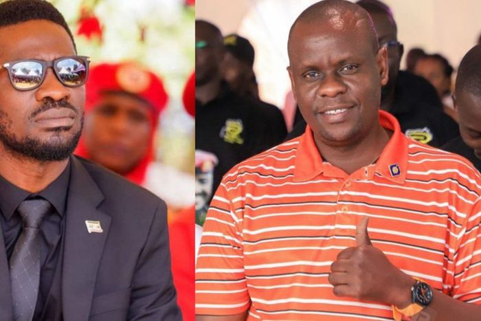 Bobi Wine and Balaam Barugahara