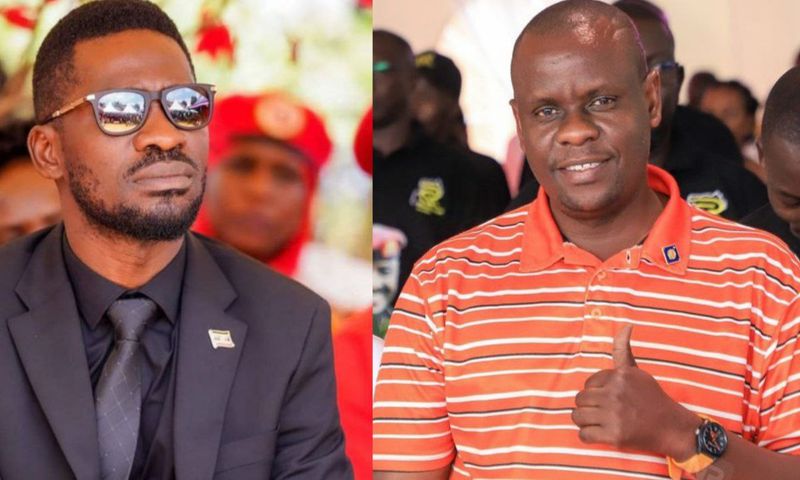 Bobi Wine and Balaam Barugahara