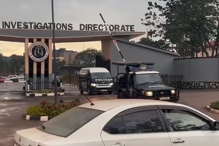 Former KCCA bosses leaving the CID offices