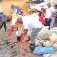 The initiative brought together key different stakeholders to clean up the landing site