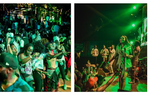 Irene Ntale thrilled revellers at the Jameson Hangout on Saturday
