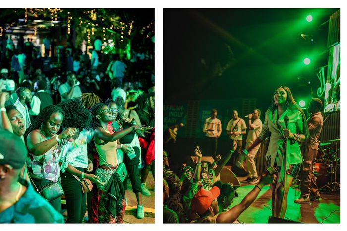 Irene Ntale thrilled revellers at the Jameson Hangout on Saturday