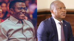Charles Peter Mayiga and Frank Gashumba