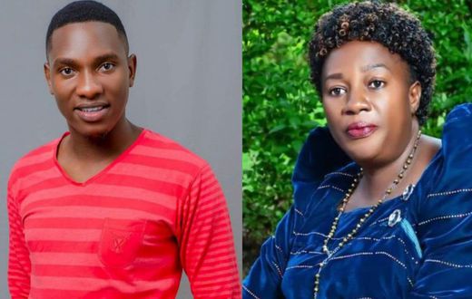Mirundi Junior and his mother