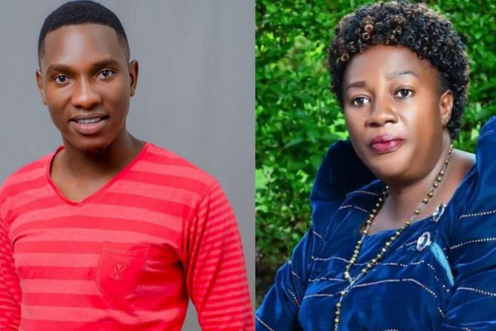 Mirundi Junior and his mother