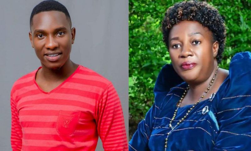 Mirundi Junior and his mother