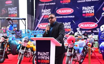Plascon’s Managing Director, Santosh Gumte
