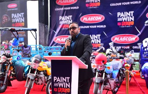 Plascon’s Managing Director, Santosh Gumte