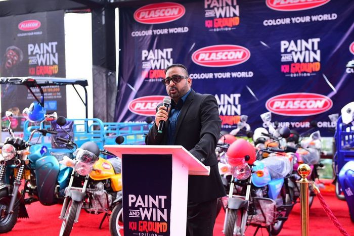 Plascon’s Managing Director, Santosh Gumte