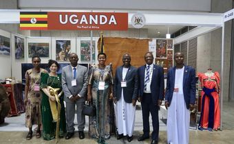 Uganda was well represented at the Tokyo Expo
