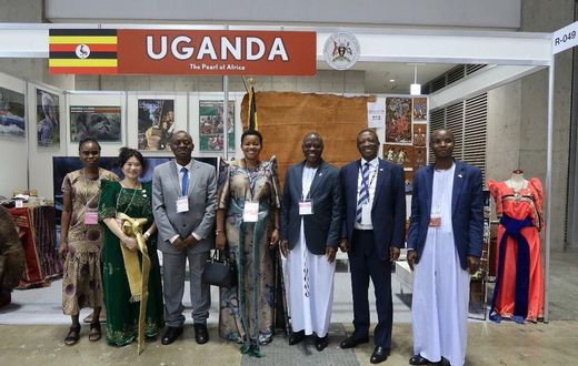Uganda was well represented at the Tokyo Expo