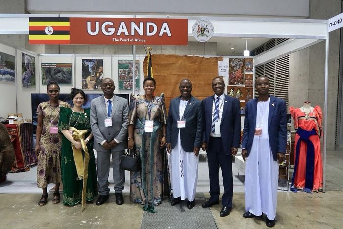 Uganda was well represented at the Tokyo Expo