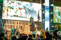 Beenie Gunter on stage at the Jameson Hangout
