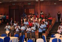 Some of the pupils who attended the event