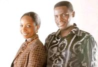 Maggie Kayima and the late Pastor Yiga