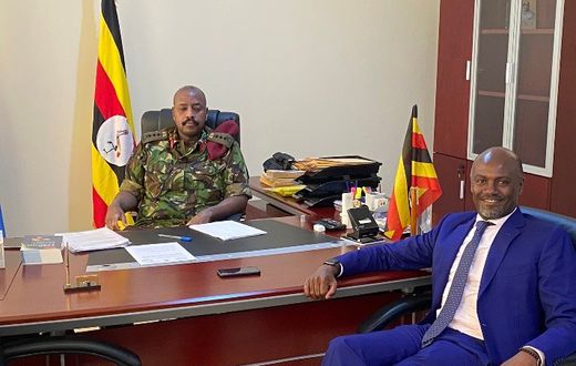 Andrew Mwenda and Gen Muhoozi Kainerugaba