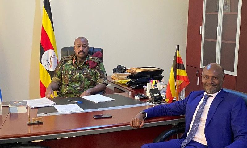Andrew Mwenda and Gen Muhoozi Kainerugaba