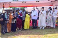 President Museveni with Ms Nakampi