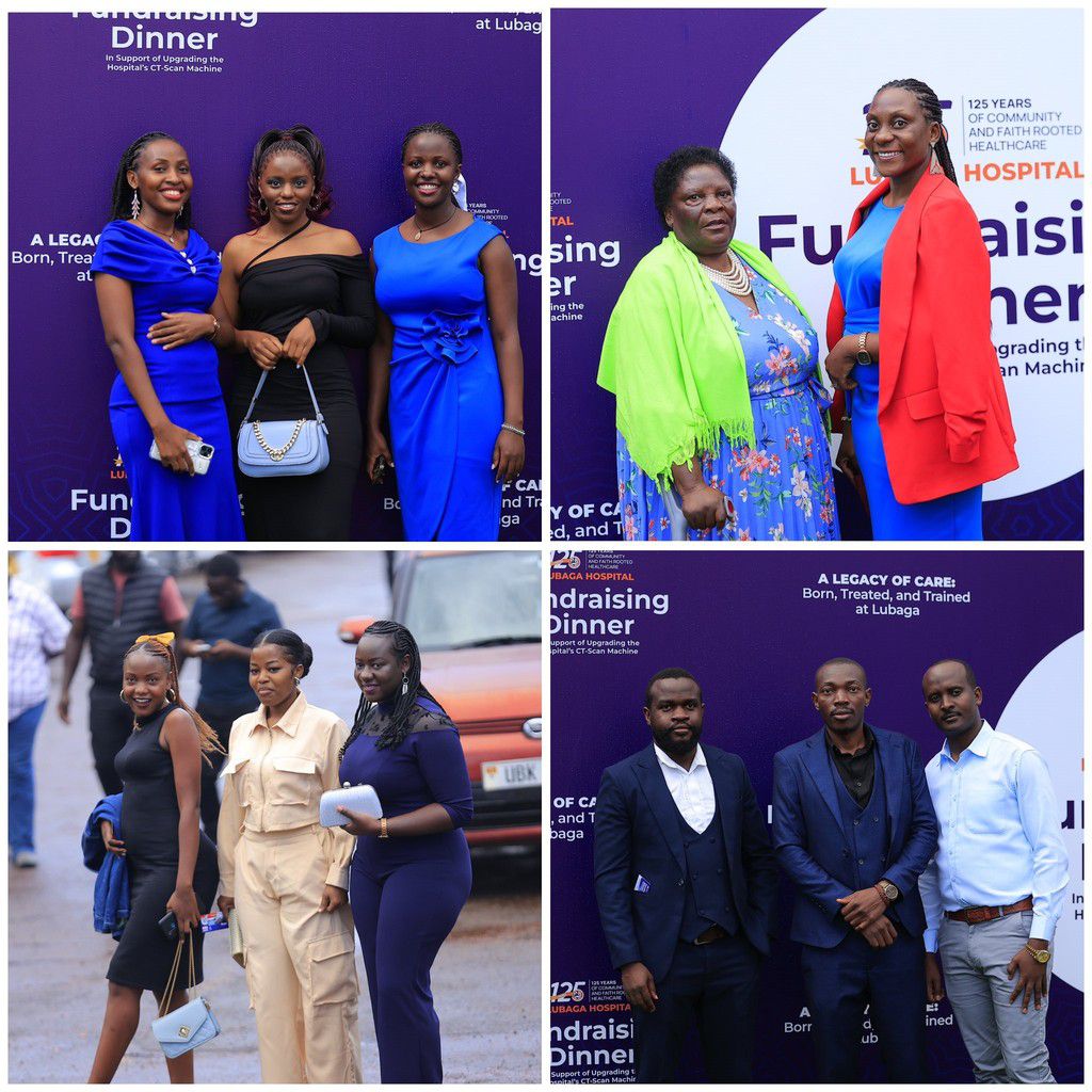 Some of the guests at the fundraiser