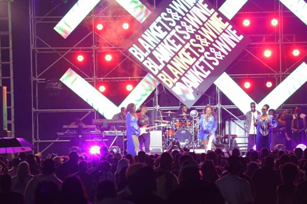 Blu*3 on stage