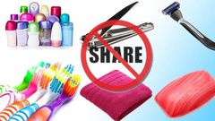 Everyday items you should never share [TheReflector]