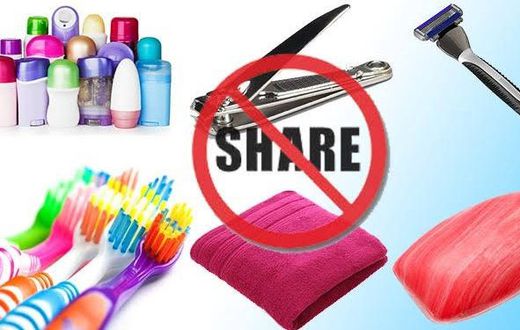 Everyday items you should never share [TheReflector]
