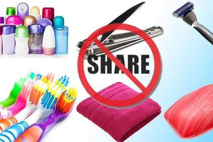Everyday items you should never share [TheReflector]