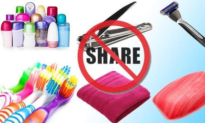 Everyday items you should never share [TheReflector]
