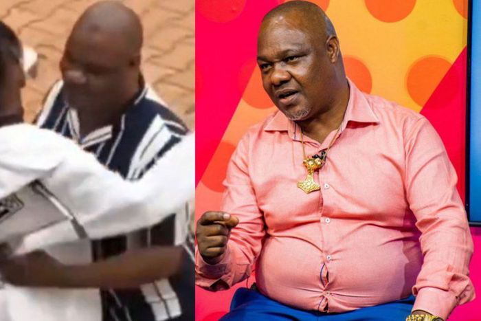 Left: Screengrab from the video. Right: Emmanuel Lwasa