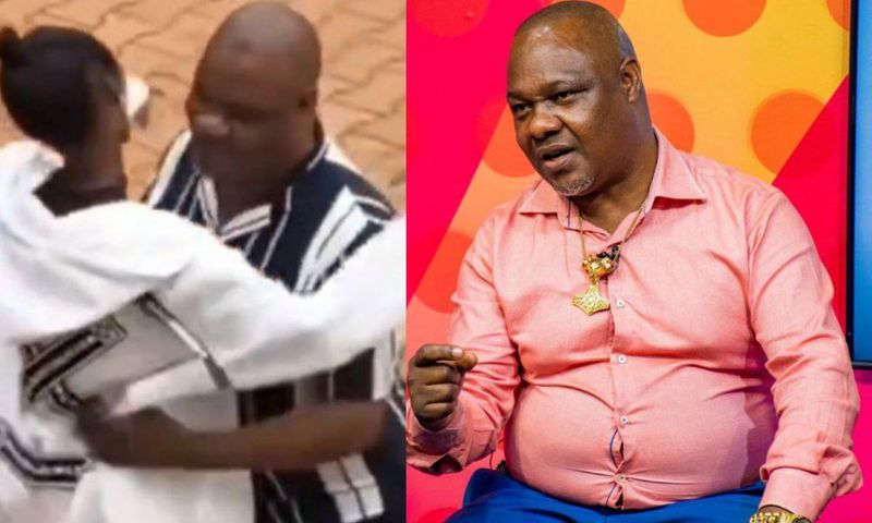 Left: Screengrab from the video. Right: Emmanuel Lwasa
