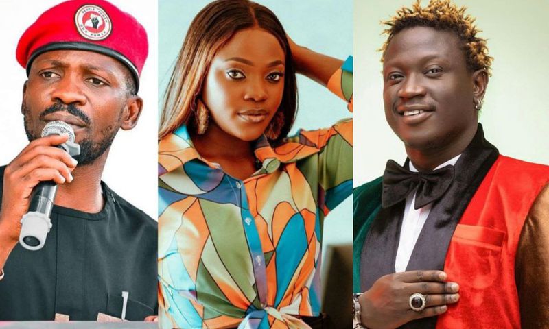 Bobi Wine, Precious Remmie and Gravity Omutujju