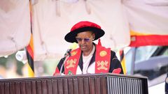 Minister Janet Museveni at Makerere University