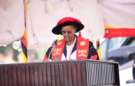 Minister Janet Museveni at Makerere University