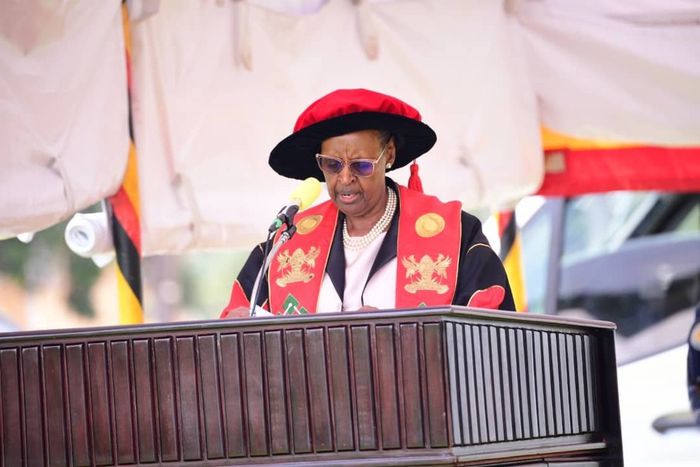 Minister Janet Museveni at Makerere University
