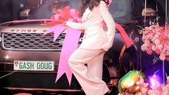 Sheilah Gashumba unveiled her Ranger Rover Velar on Saturday, October 19.