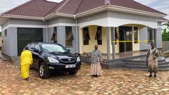 Nakampi's house and car