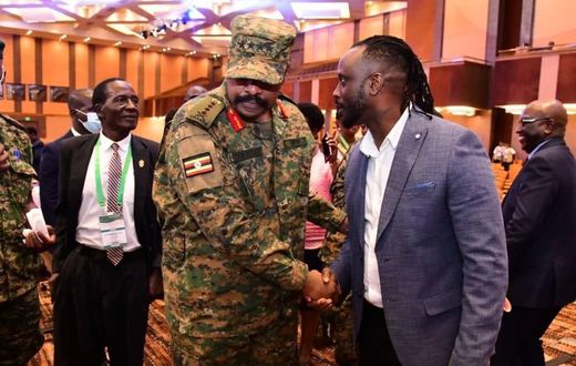 Bebe Cool and Gen Muhoozi Kainerugaba