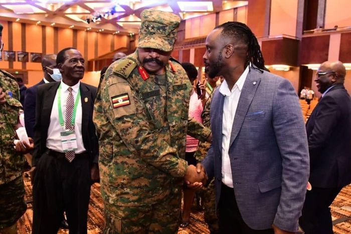 Bebe Cool and Gen Muhoozi Kainerugaba