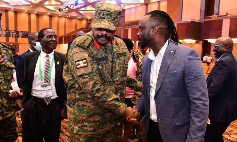 Bebe Cool and Gen Muhoozi Kainerugaba
